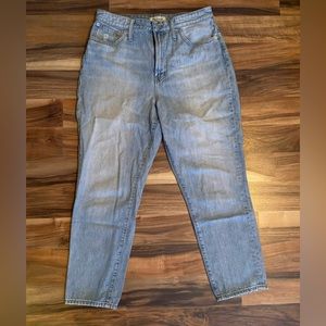 Madewell Light Wash Boyfriend Jeans Size 30